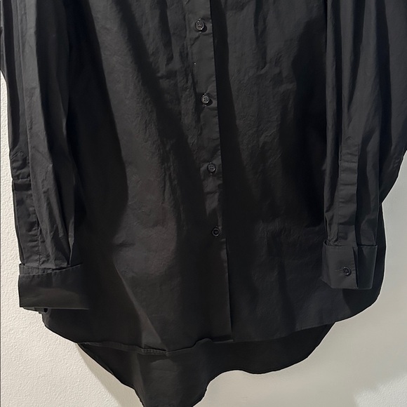 Maison Margiela organic cotton shirt black